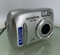OLYMPUS FE-115 5.0 MP DIGITAL CAMERA SILVER NO CHARGER NO CARD TESTED - 2550