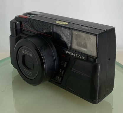 Pentax Zoom-70 Tele Macro AF Camera # Black # VGC # TESTED # 8122