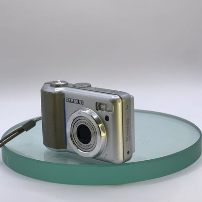 Samsung Digimax D103 10.1 MP Compact Digital Camera Silver Tested#VGC#5692