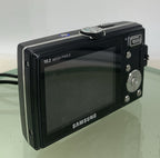 Samsung COMPACT DIGITAL CAMERA P1000 10.2MP BLACK WITH WIRE TESTED - 5484