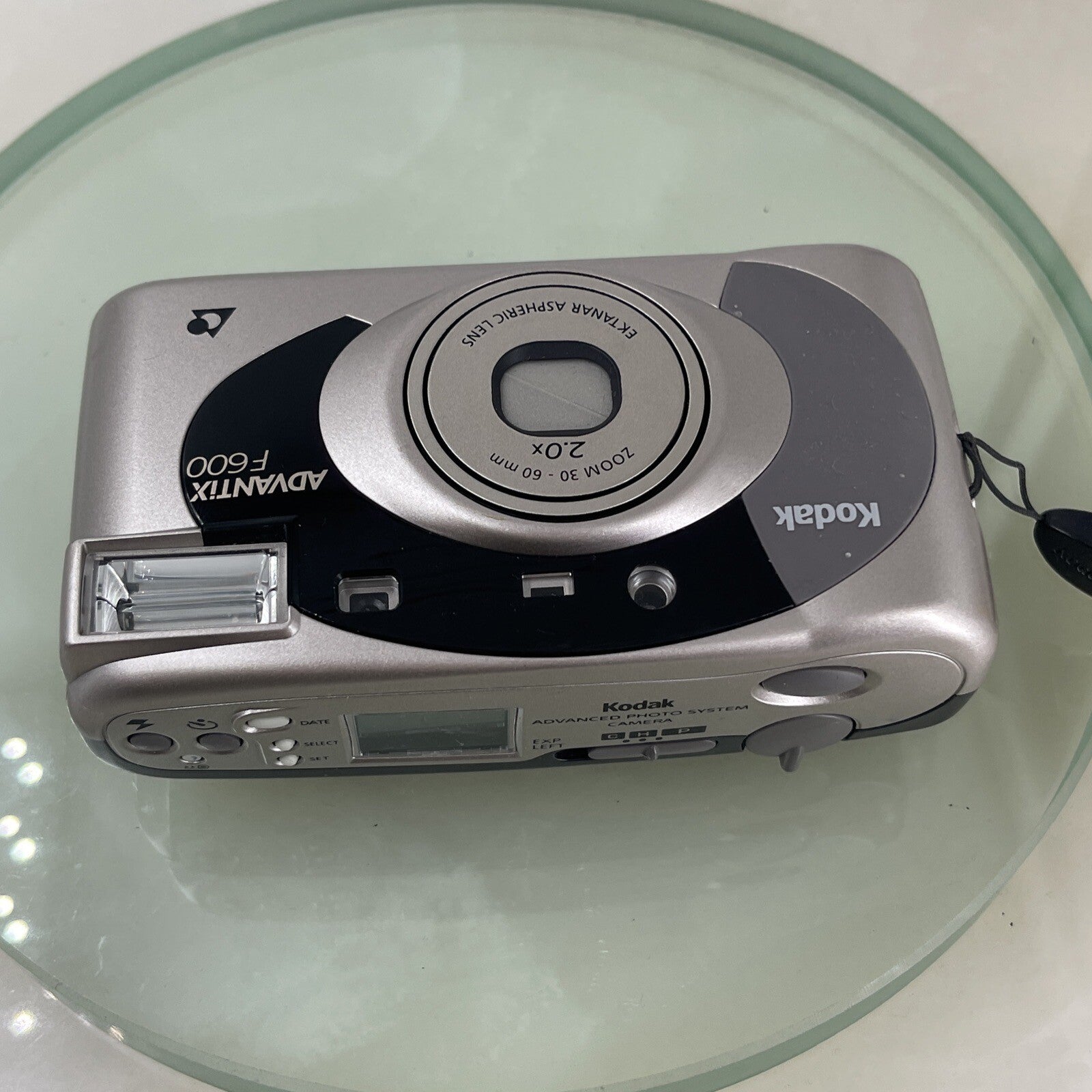 KODAK ADVANTIX F600 ZOOM 30-60mm 2.0x APS COMPACT FILM CAMERA TESTED #3307