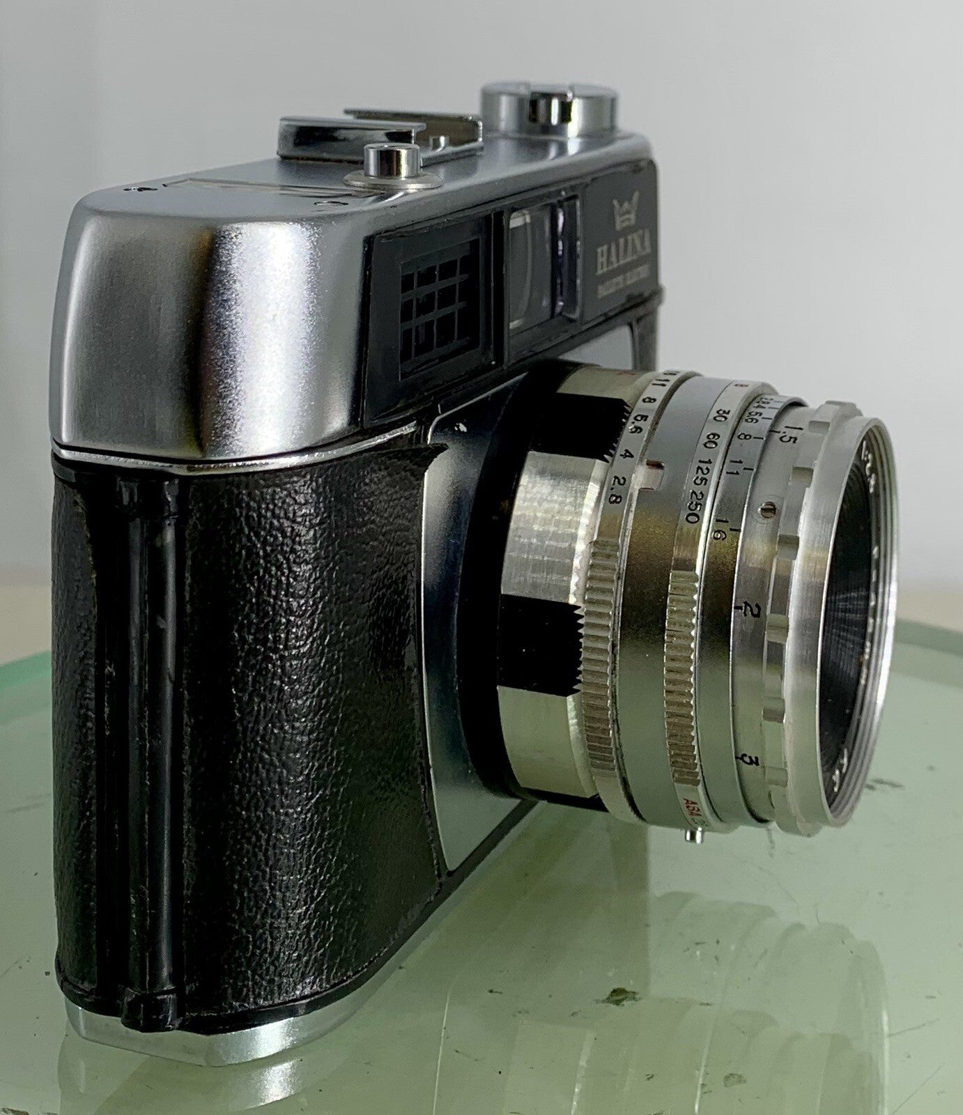 Vintage 1960s Halina Paulette Electric 35mm Camera&Halinar f=45mm F2.8 Lens- 3222