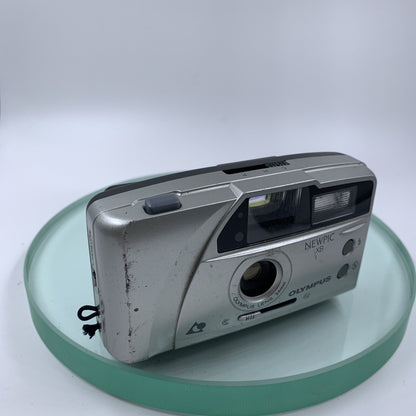 Olympus Newpic XB Compact Film AF 24mm Lens 35mm Film Camera Tested Working#8335