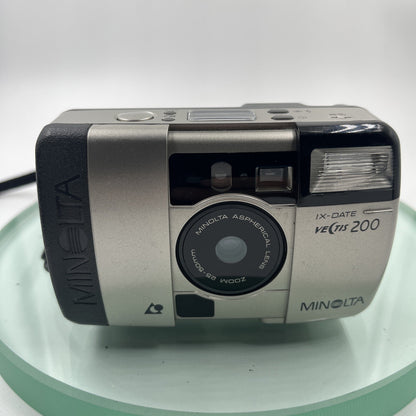 Minolta ve(tis 200 Camera very good condition # TESTED # Buy battery # 4721