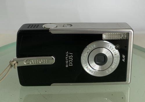 Canon Digital Camera IXUS i PC1060 4.0MP BLACK+CHARGER+COVER TESTED - 9971