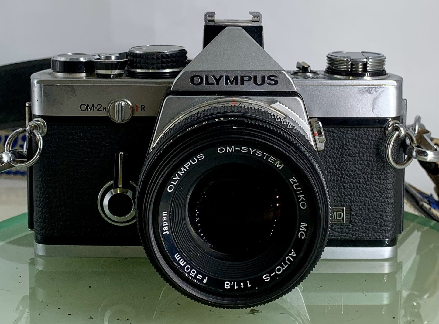 Olympus OM-2N MD 35mm Film SLR Manual Camera Olympus AUTO S50mm F/1.8 Zuiko Lens1