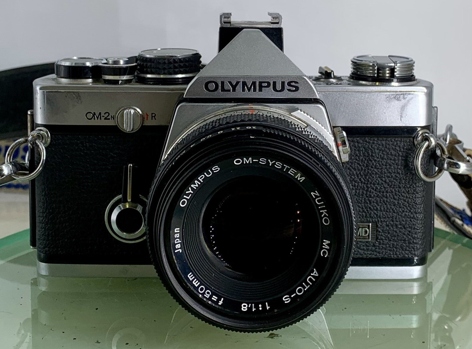 Olympus OM-2N MD 35mm Film SLR Manual Camera Olympus AUTO S50mm F/1.8 Zuiko Lens1