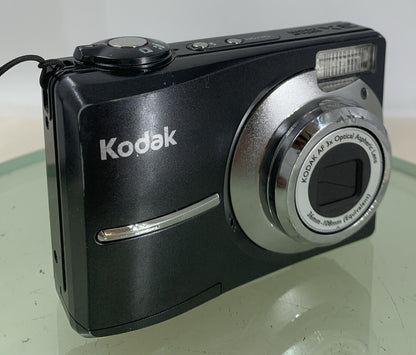 Kodak EASYSHARE C613 6.0MP COMPACT DIGITAL CAMERA DARK GREY NO CARD TESTED - 6520