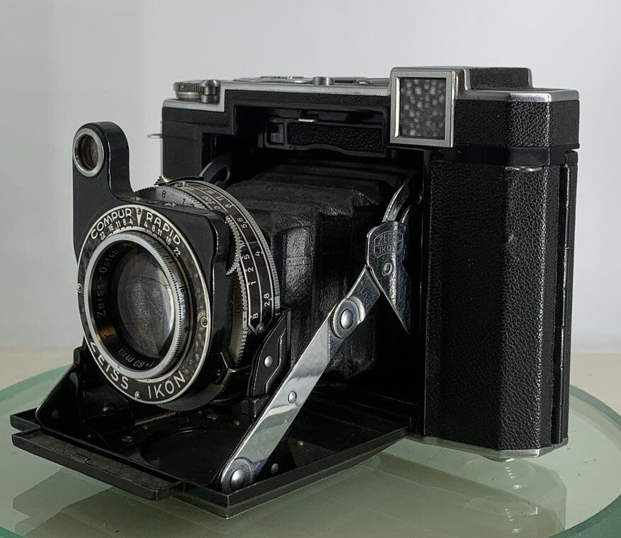 ZEISS IKON SUPER IKONTA 532/16 Folding Camera. Zeiss Opton T 2.8/80mm Lens #1722