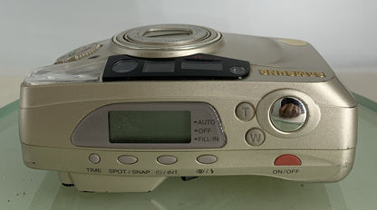 Samsung Vega 140S SILVER COMPACT POINT AND SHOOT FILM CAMERA TESTED - 7327