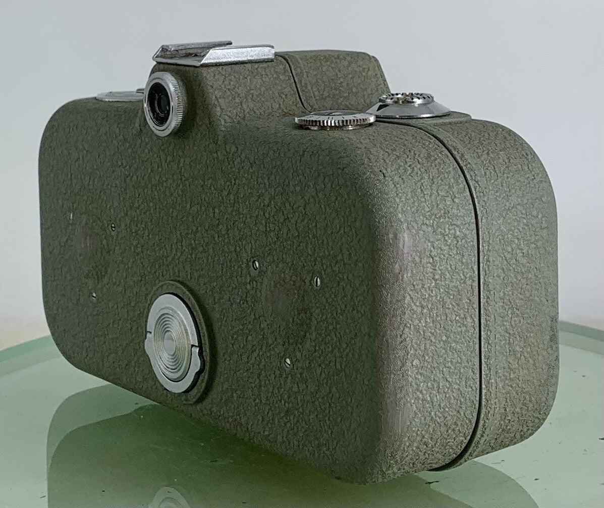 Zeiss Ikon Movikon 8 8mm Movitar f=10mm-vintage Cine Camera+Grey+Case#3313