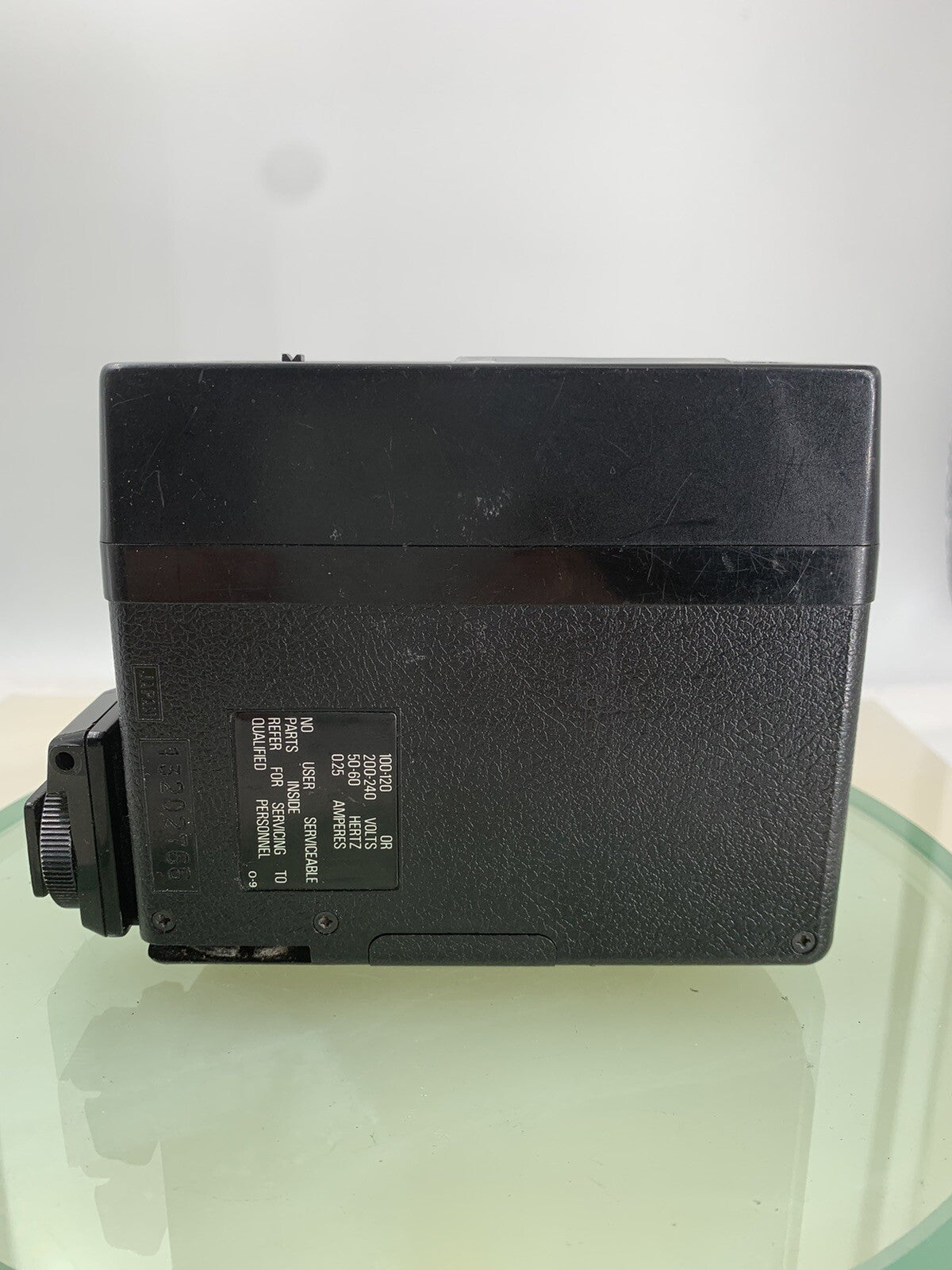 SOLID STATE SUNPAK AUTO 32 FLASH UNIT FOR CAMERAS BLACK TESTED - 4972