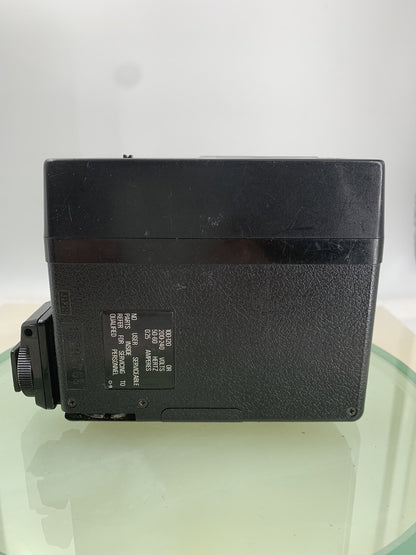 SOLID STATE SUNPAK AUTO 32 FLASH UNIT FOR CAMERAS BLACK TESTED - 4972
