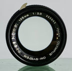 *SERVICED*Olympus OM10 35mm Film SLR Manual Camera+ OM 135 F3.5 Zuiko Lens+FLASH10