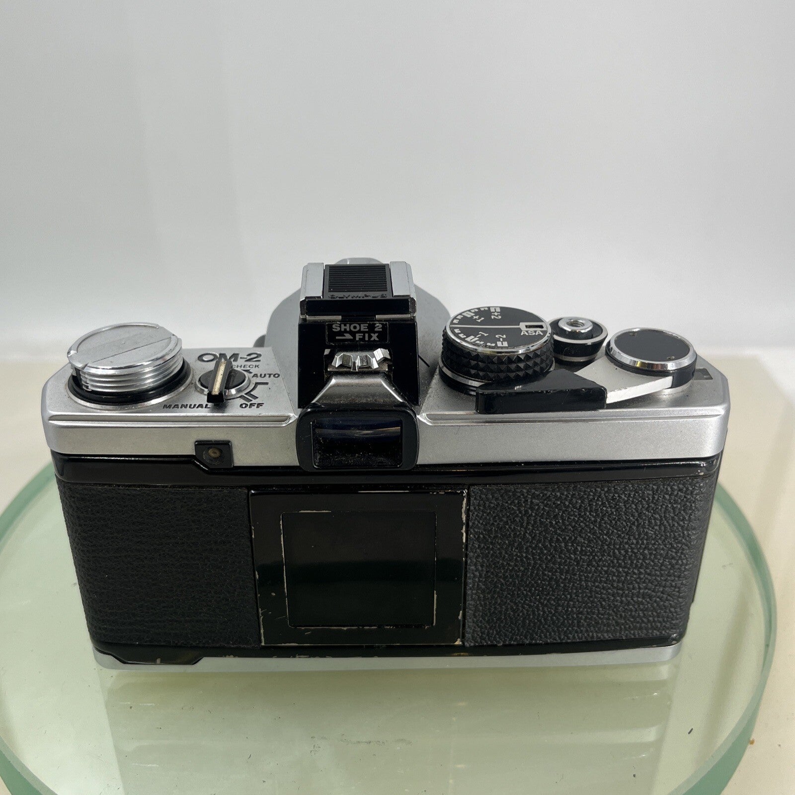 Olympus OM-2 35mm SLR camera body & Hotshoe 2 50mm 1:1.8 TESTED  #8846