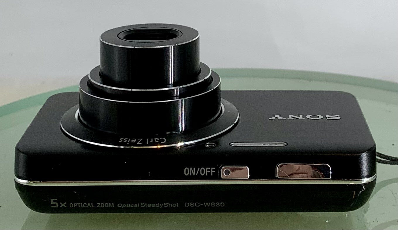 Sony Cybershot DSC-W630 16.1MP 5x Zoom DIGITAL CAMERA+BAG+CHARGER+TESTED-3696