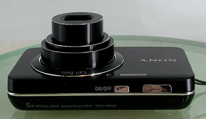 Sony Cybershot DSC-W630 16.1MP 5x Zoom DIGITAL CAMERA+BAG+CHARGER+TESTED-3696