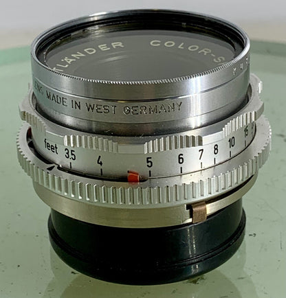 VOIGTLANDER f2.8 50mm COLOR-SKOPAR X LENS for BESSAMATIC & ULTRAMATIC -  #382