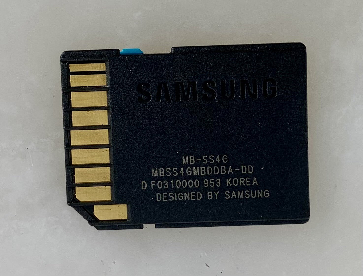 SAMSUNG 4GB SDHC Class 4 SD Memory Card #761