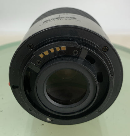 MINOLTA AF ZOOM LENS 35-80MM 1:4 (22) - 5.6 SILVER WITH BAG TESTED - 7286