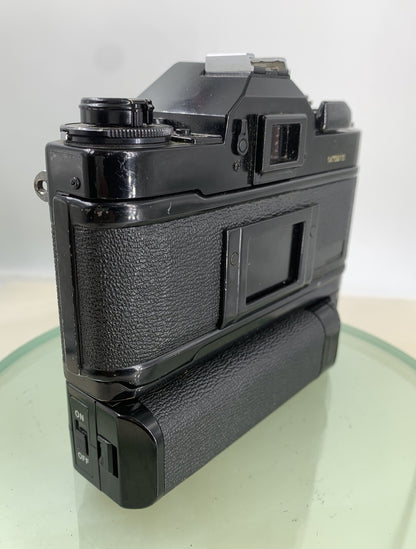 BEAUTIFUL Canon A-1 35mm SLR Camera Body+ FD 50mm f/1.8 FULLY WORKING #8123