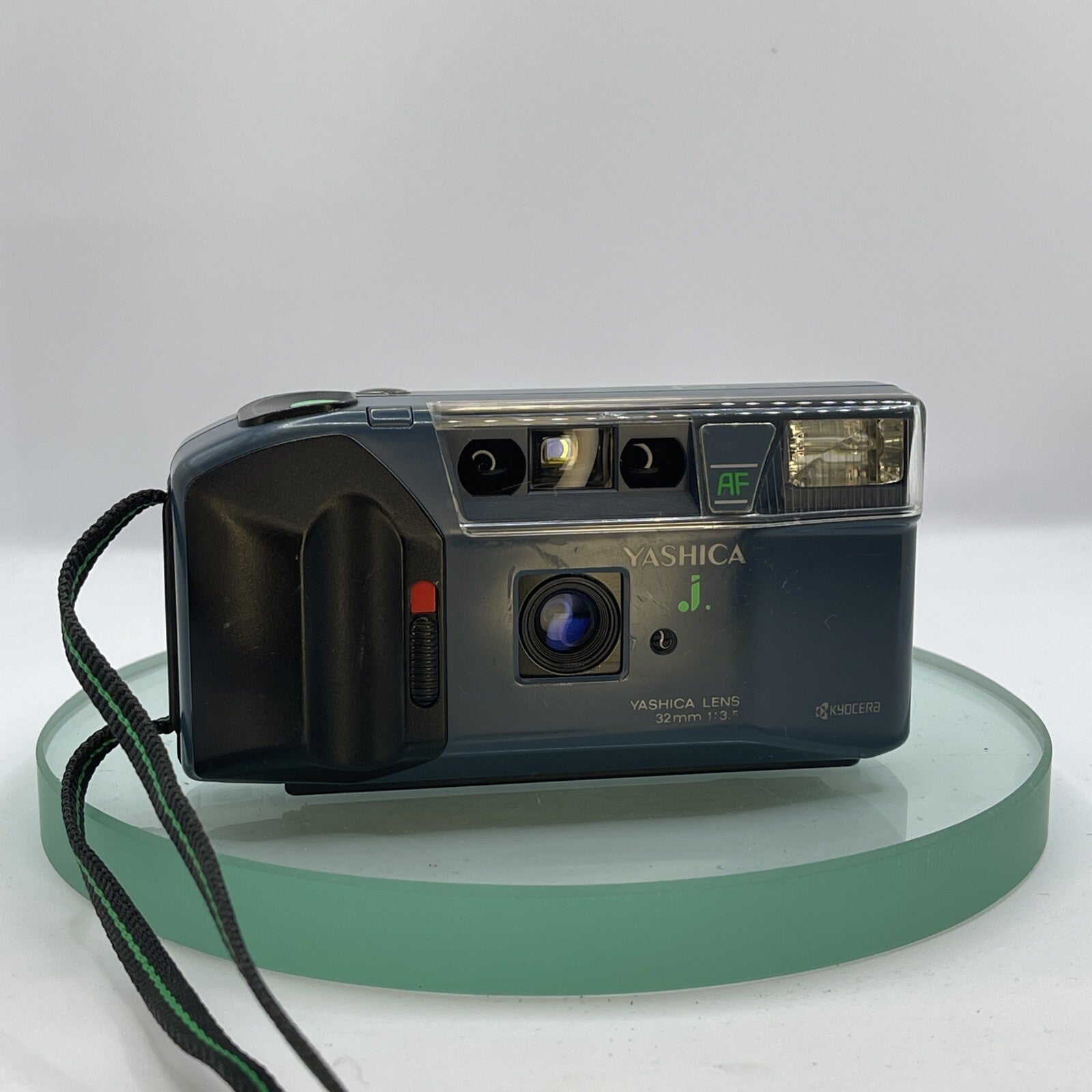 Kyocera Yashica AF-J motor 35mm film camera Tested Kyocera Lens 32mm 1:3.5 #1451