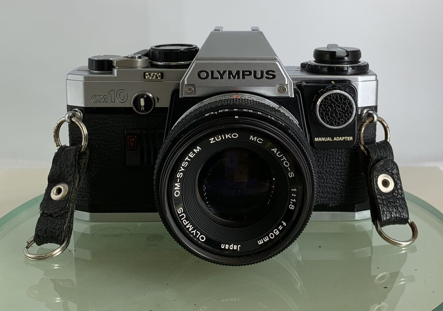 Olympus OM10 35mm Film SLR Manual Camera +Olympus 50/1.8 MC Zuiko Lens TESTED2981