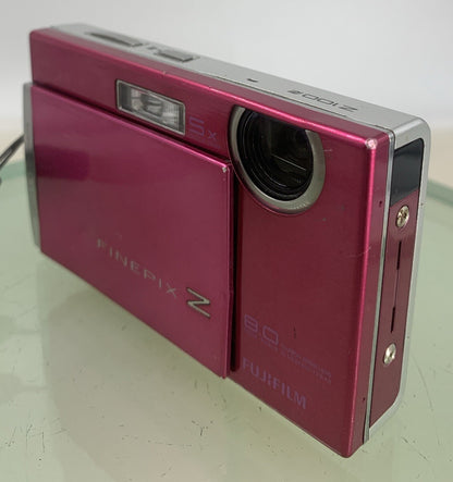 Fujifilm Digital Camera FinePix Z100fd 8.0MP Pink +2GB CARD + COVER TESTED - 2382