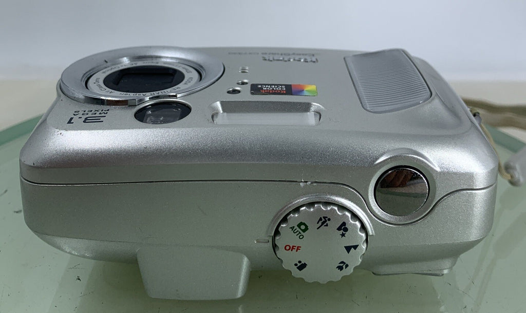 Kodak EASYSHARE CX7330 3.1MP COMPACT DIGITAL CAMERA NO CARD SILVER TESTED - 6008