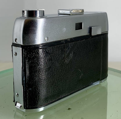 Vintage 1960s Halina Paulette Electric 35mm Camera&Halinar f=45mm F2.8 Lens- 3225