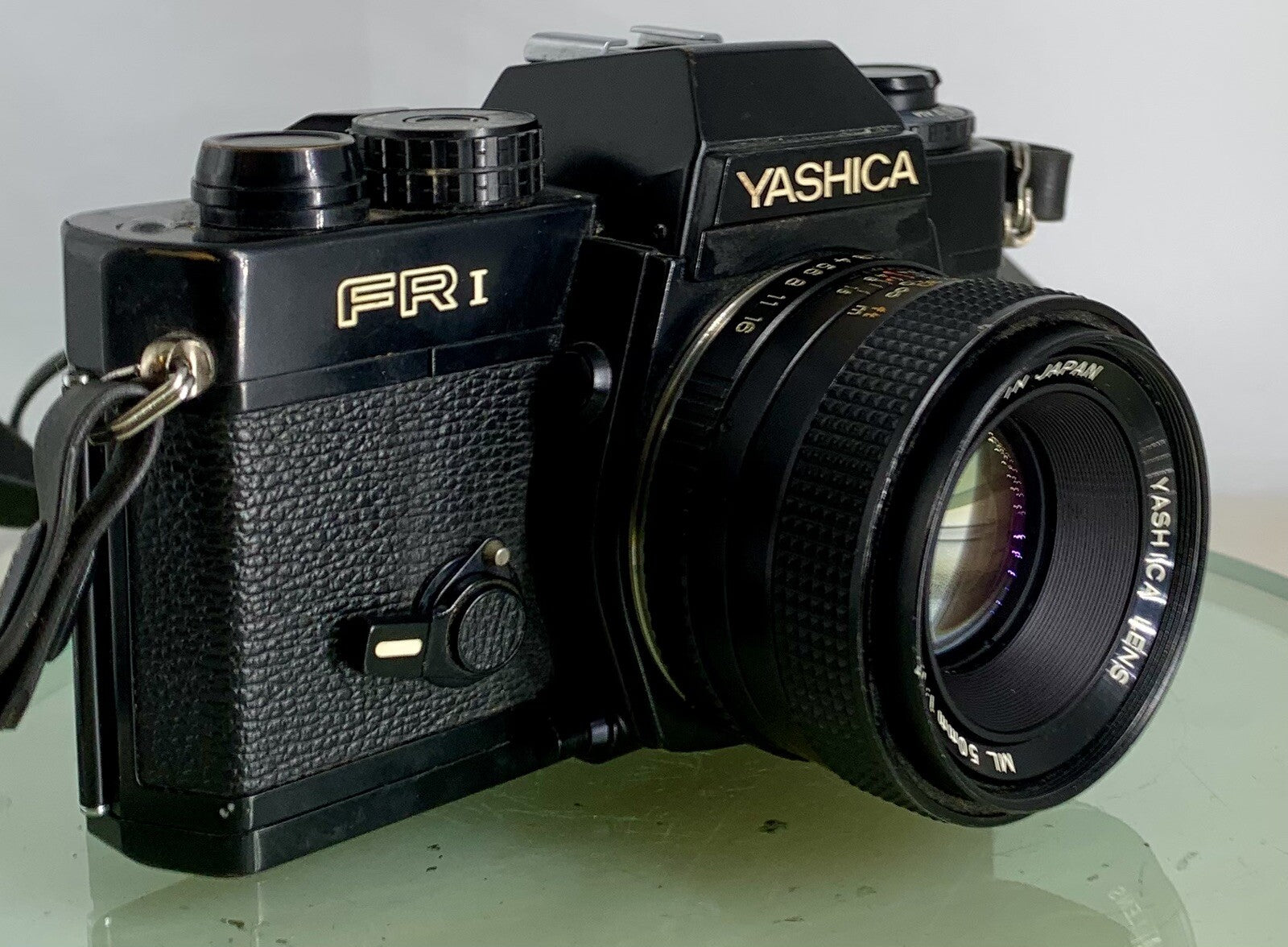 Yashica FR-I Tested Works Self Timer Non Responsive+ML 50mm 1:1.7 Lens+Manual3482