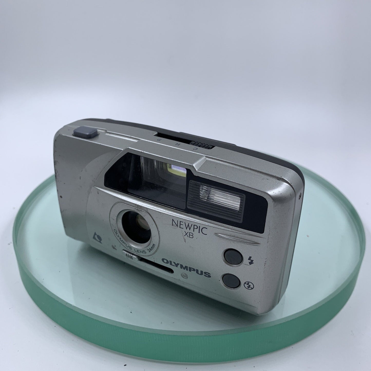 Olympus Newpic XB Compact Film AF 24mm Lens 35mm Film Camera Tested Working#8332