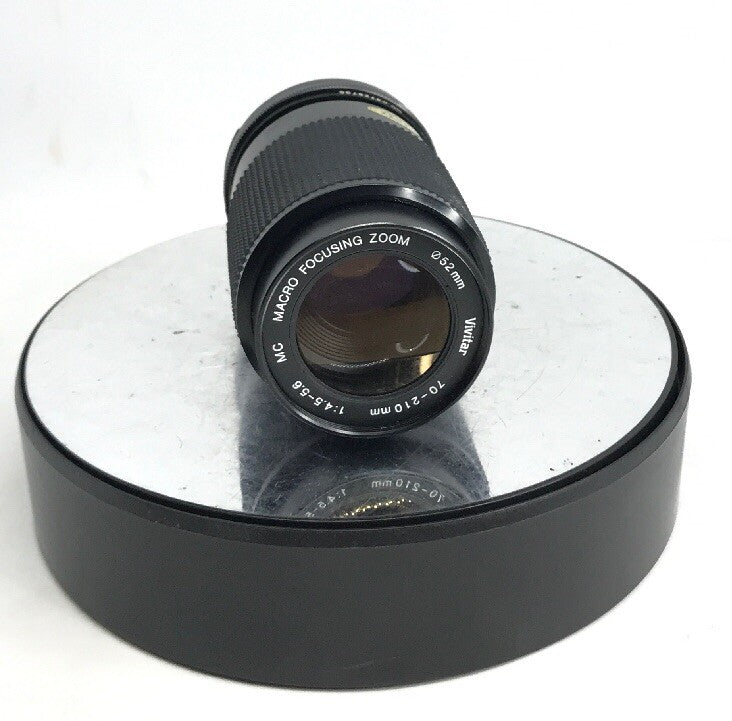 Vivitar lens 70-210mm f/4.5-5.6 Telephoto Zoom - Nikon N/AI-S Mount #4281