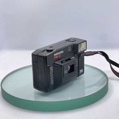 Miranda FM-Z Motor 35mm Compact Film Camera 33mm Lens Tested & Working #7081