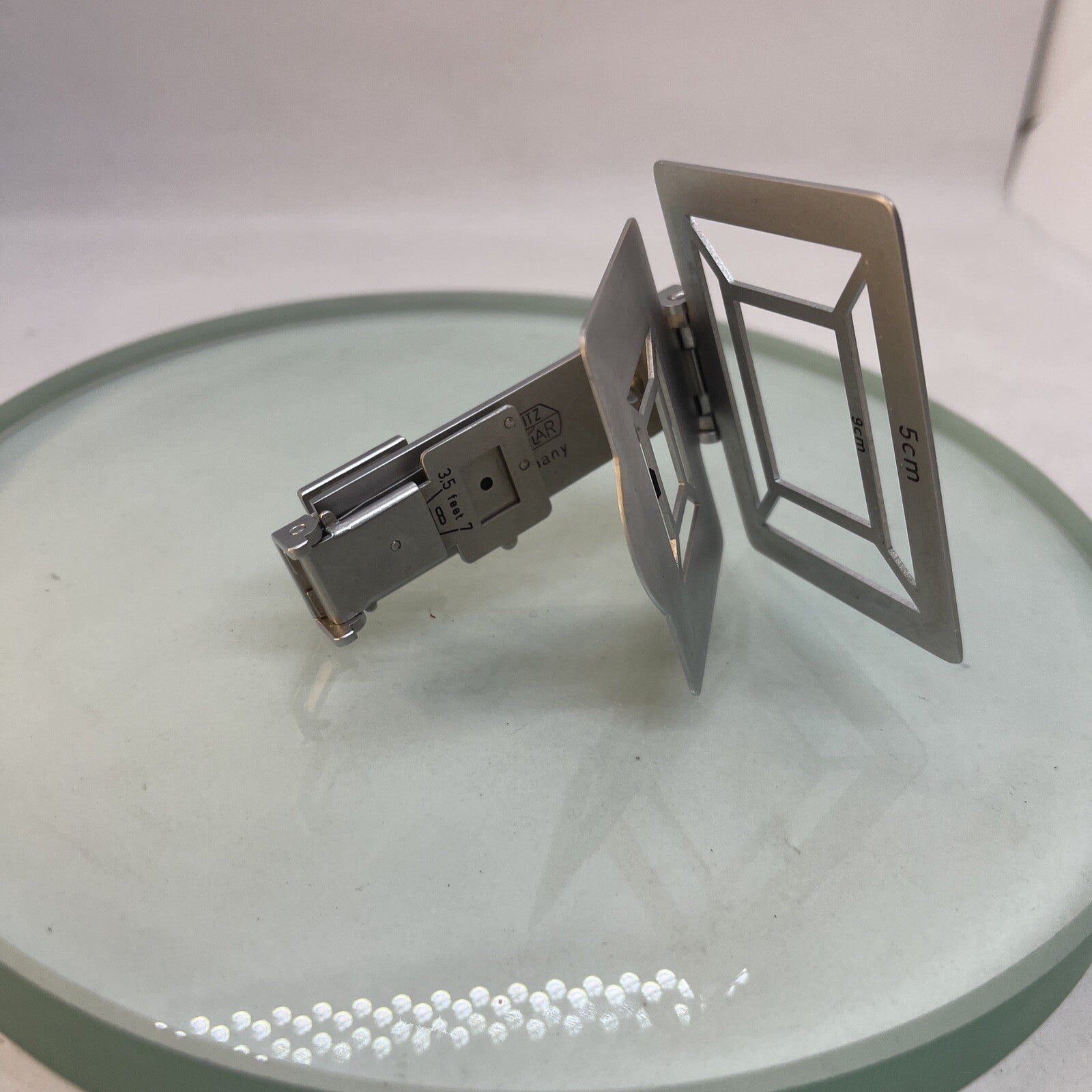 Leica frame finder ROSOL E. Leitz Wetzlar for 50 mm 90 mm & 135 mm LENSES TOP3784