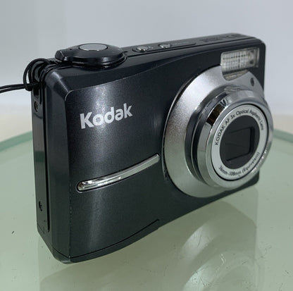 KODAK EASYSHARE C613 BLACK DIGITAL CAMERA NO CARD NO CHARGER TESTED - 5610