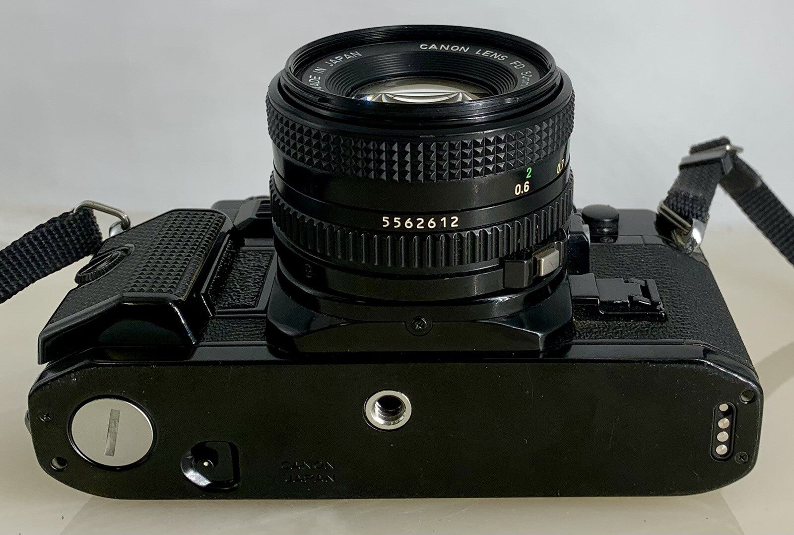 Canon A-1 35mm SLR Camera Body + Canon FD 50mm f/1.8 FULLY WORKING #3088
