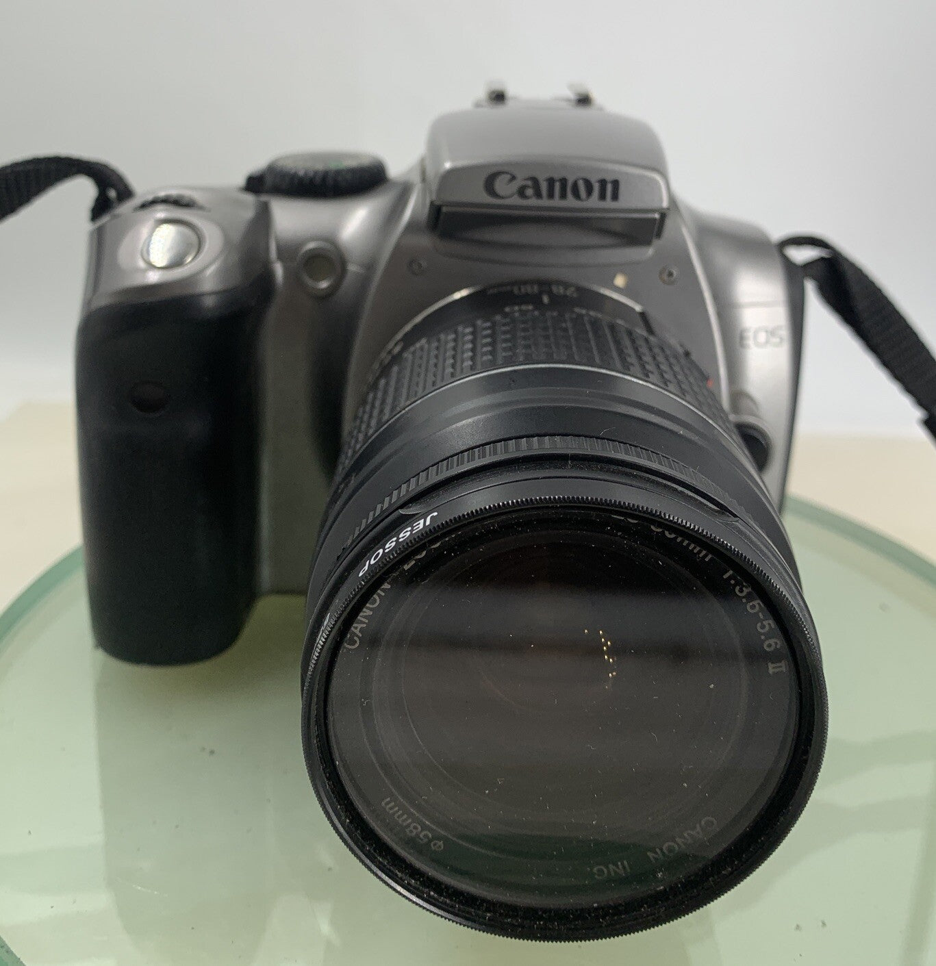 Canon EOS 300D COMPACT DIGITAL SLR CAMERA GREY WITH 1 GB CARD + BAG TESTED-1041