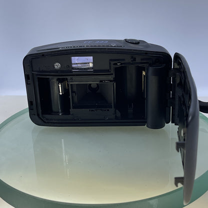 Samsung FF-222 Focus Free Auto Flash Film Camera 35mm Red-Eye Reduction #4807
