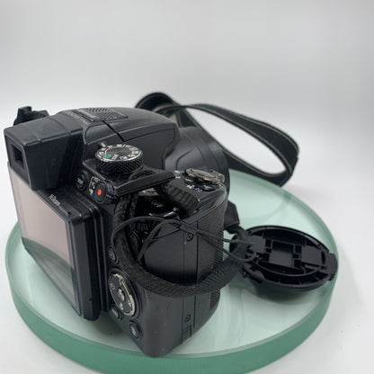 Nikon COOLPIX P500 12.1MP Digital Camera in Black.Excellent full hd 36x zoom#7766
