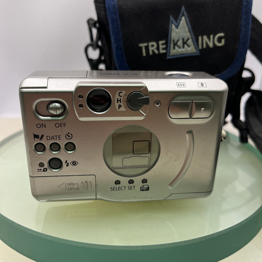 CANON IXUS Z65 QUARTZ DATE~PANORAMA APS FILM CAMERA~24-65MM LENS~ Case #1773