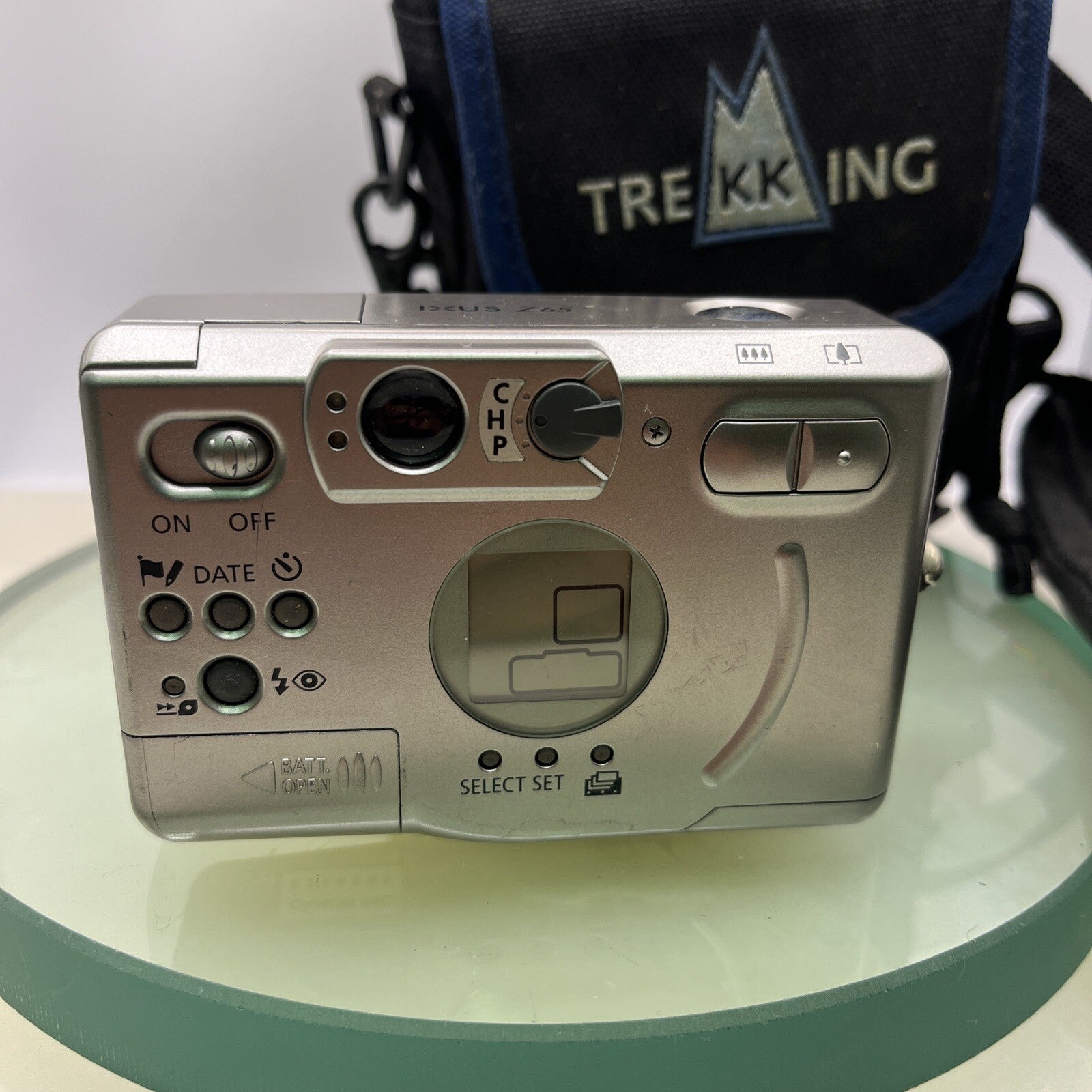 CANON IXUS Z65 QUARTZ DATE~PANORAMA APS FILM CAMERA~24-65MM LENS~ Case #1773
