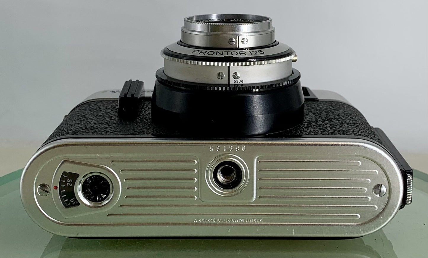 Voigtlander VITORET 35 mm Film Camera Vaskar 2.8/50 Prontor 125 + Tested - 3848