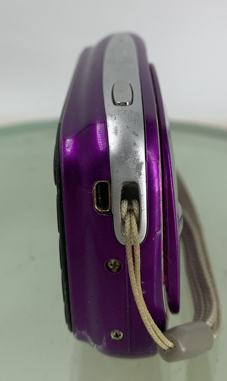 Fujifilm COMPACT DIGITAL CAMERA FinePix Z35 10.0MP Purple NO CARD Tested- 5077