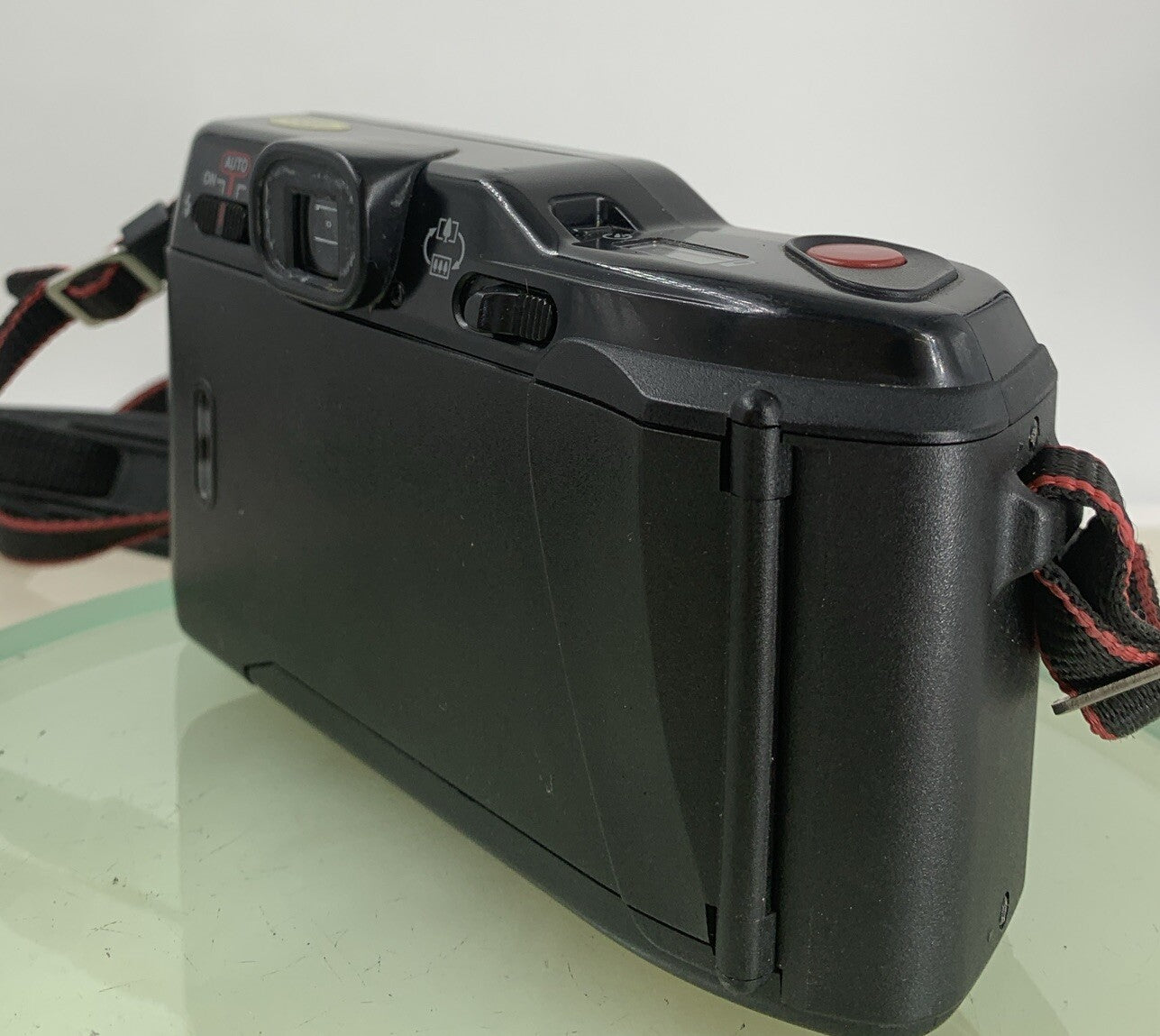 Canon Sure Shot Tele 35mm Film Point and Shoot Camera BLACK TESTED - 6426