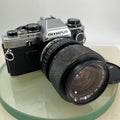 Olympus OM10 35mm SLR Film Camera + Zuiko 35-70mm f4 Lens and Manual Adapter9100
