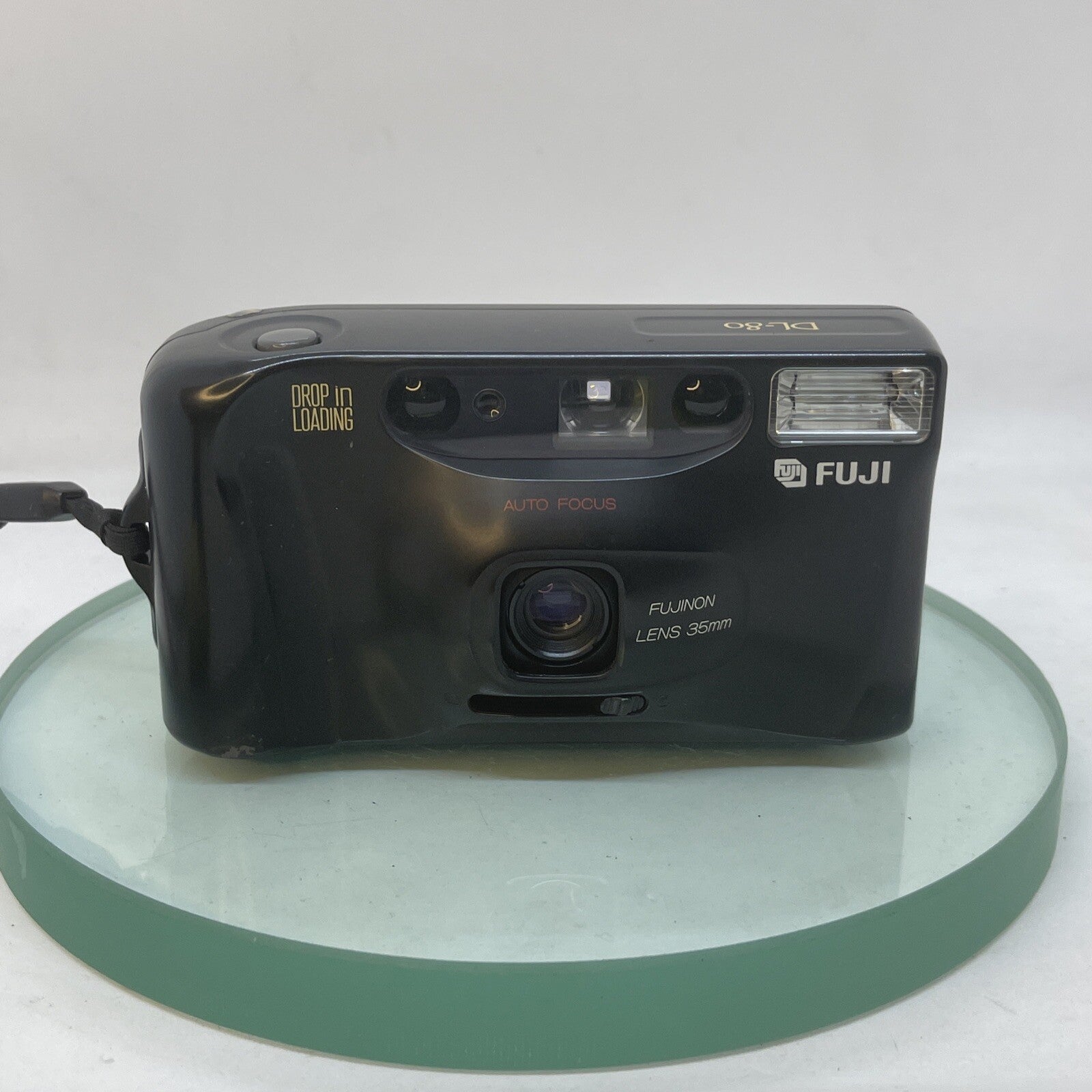 Fujifilm Fuji DL-80 35mm Film Point Shoot Camera + Cased,  TESTED WORKING#5171