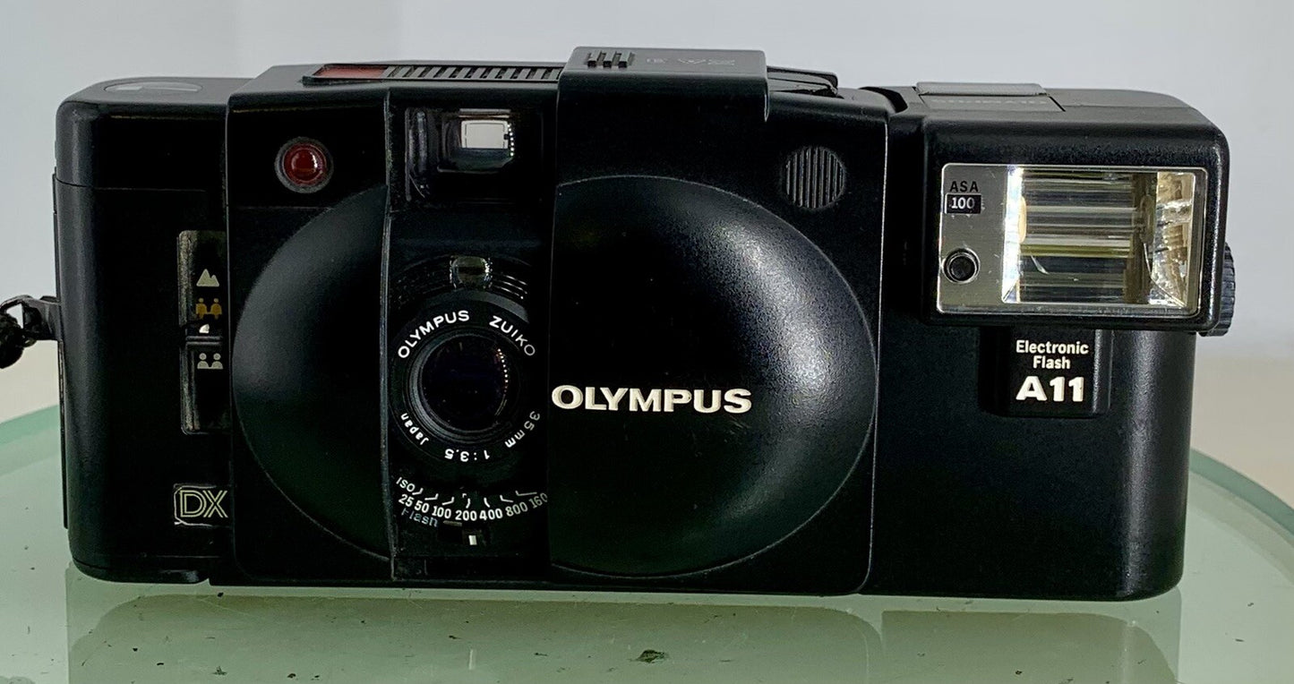Olympus XA 3 DX 35mm Film Camera with Zuiko 35mm F/3.5 Lens -Excellent TESTED3661