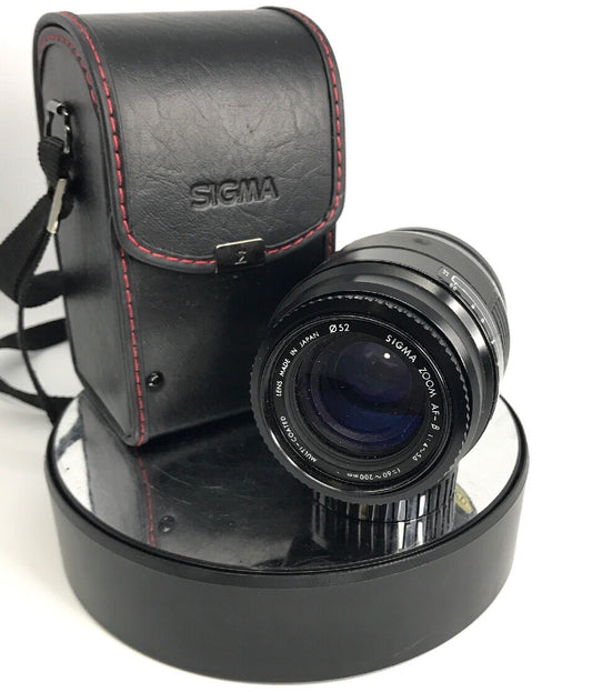 Sigma Zoom AF-B 1:4-5.6 F=60-200mm MC Lens with Hard Case  -Sony / Minolta  #3990