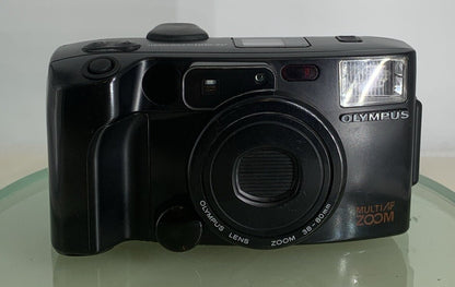 Olympus AZ-200 Super Zoom Point and Shoot BLACK FILM CAMERA TESTED - 8001